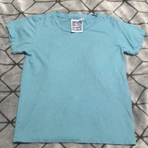 Jungmaven tee in pool blue - XS